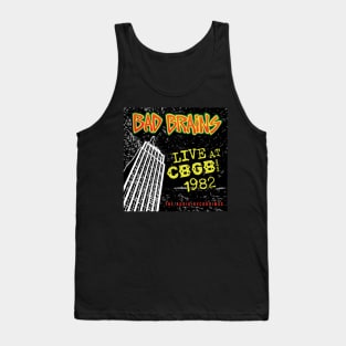 Bad Brains - Live'1982 Tank Top